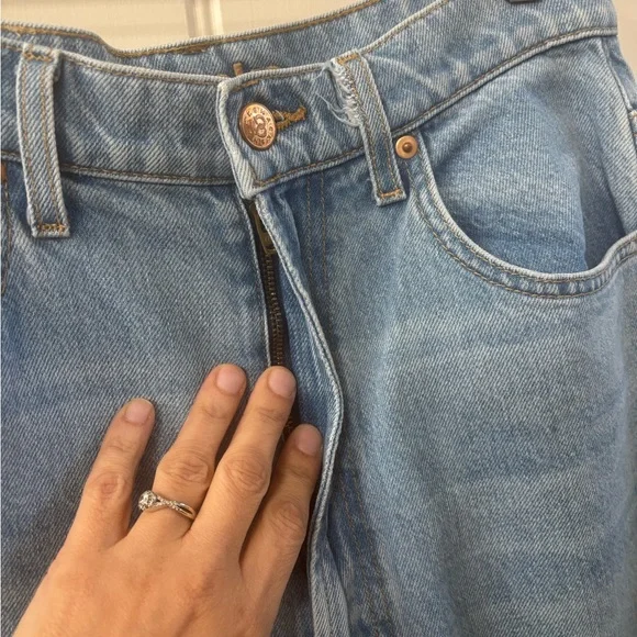 MOTHER Snacks Funnel High Waist Wide Leg jeans - Picture 11 of 14